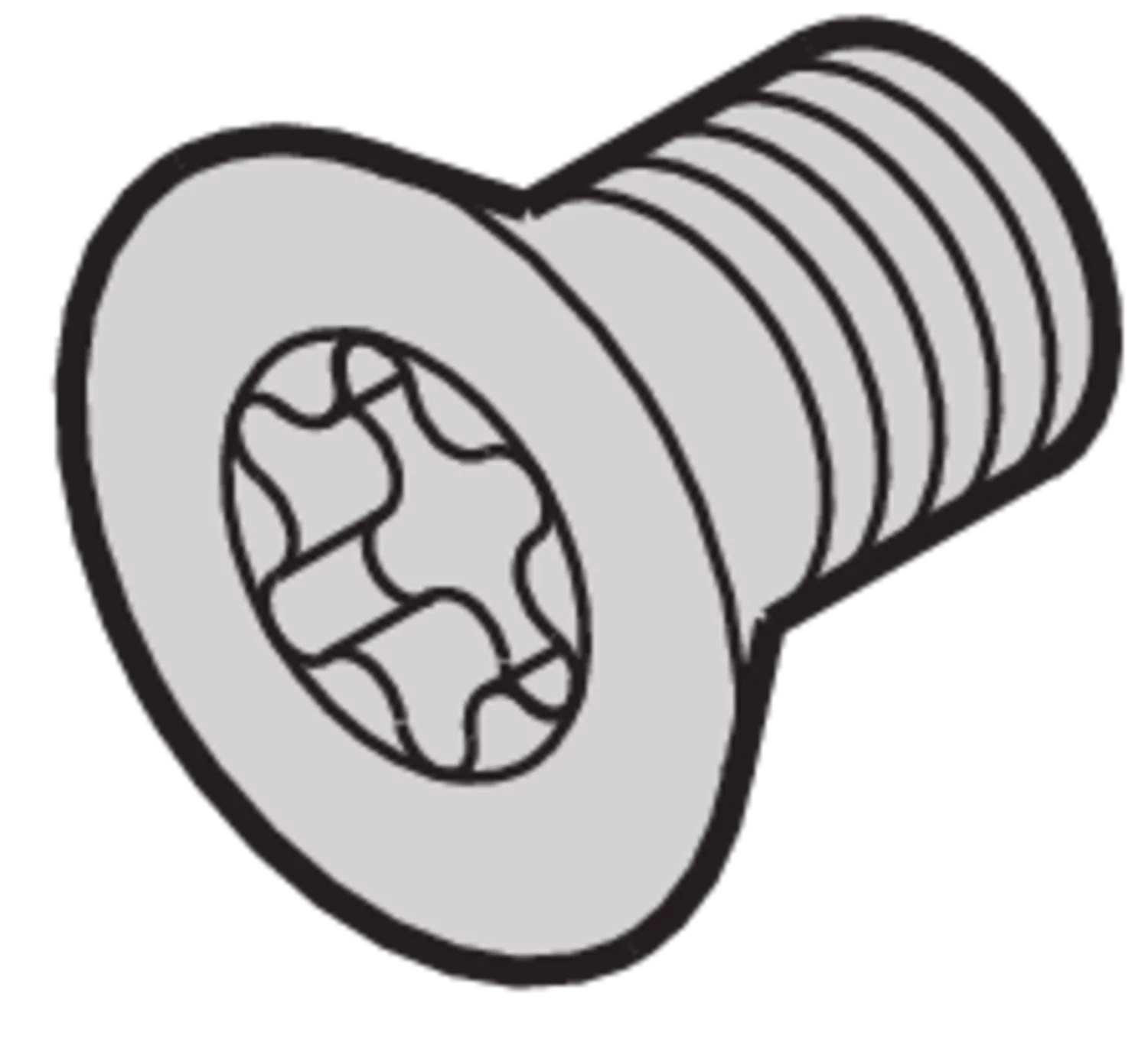 countersunk screw