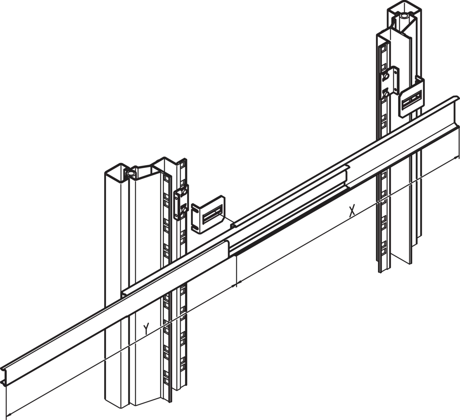 universal telescopic slide 2 u